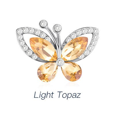 Yichuan Butterfly Crystal Craft Stone Sew on Rhinestone Craft Clothing Jewelry Craft accessories navidad halloween christmas Craft Beads