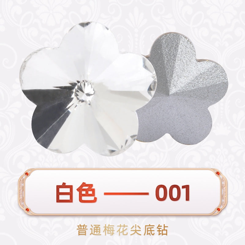 Flower Glass Crystal Rhinestones for Nail Art Decoration Jewelry Making Luxury nail rhinestones