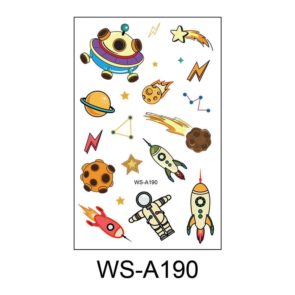 【Ready Stock】kawaii Fashion mini cartoon tattoo sticker fashion face sticker long-lasting waterproof disposable tattoo sticker sexy tattoo sticker cute face sticker