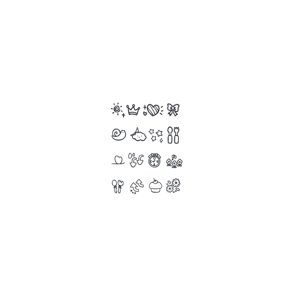 Fashion Small Tattoo Stickers Cute Student Finger Ins Style Semi-permanent Herbal Tattoo Stickers