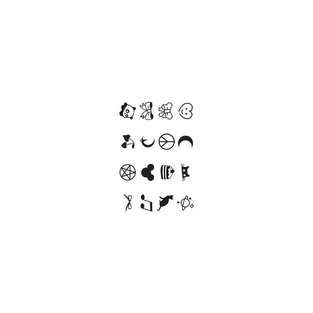 Fashion Small Tattoo Stickers Cute Student Finger Ins Style Semi-permanent Herbal Tattoo Stickers