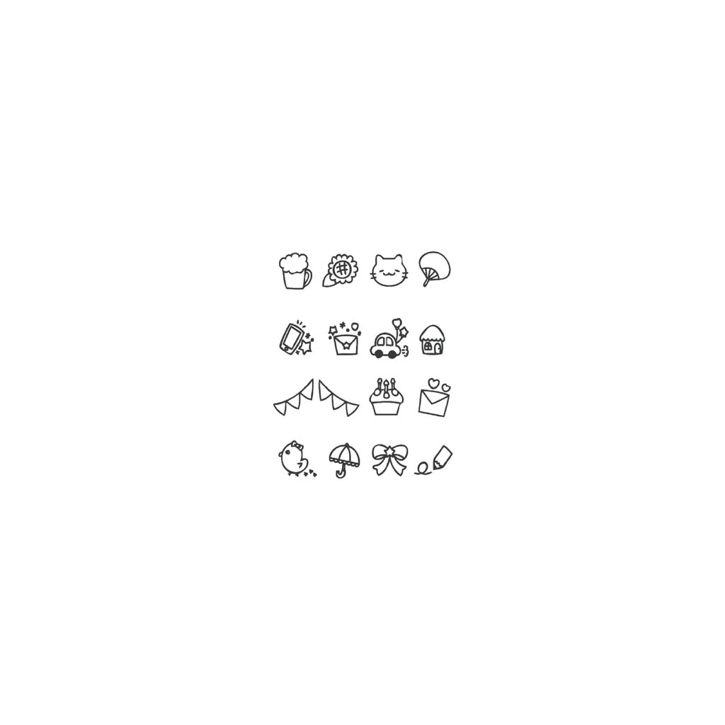 Fashion Small Tattoo Stickers Cute Student Finger Ins Style Semi-permanent Herbal Tattoo Stickers