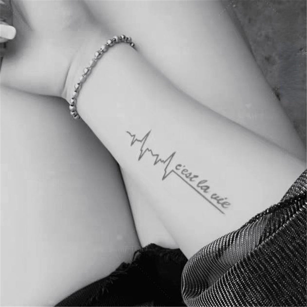 Fashion Small Tattoo Stickers Cute Student Finger Ins Style Semi-permanent Herbal Tattoo Stickers