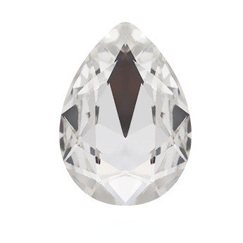 20*30mm 10pcs Water Drop Crystal Point Back Rhinestone for DIY Decoration