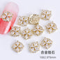 New Alloy Zircon Nail Accessories DIY Nail Paste Luxury Accessories
