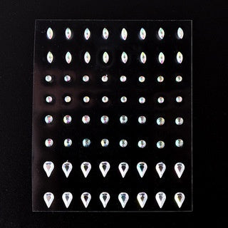 Children's Stage Performance Face Stickers Stickers Crystal Eyes Rhinestone Stickers Swarovski