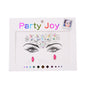 Electronic Music Festival Face Pasters Children's Stage Performance Face Stickers Stickers Crystal Eyes Rhinestone Stickers
