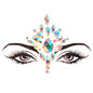 EDM Electronic Music Festival Face Pasters Eyebrow Stick-on Crystals Resin Drill Carnival Diamond Sticker Masquerade Face Decoration