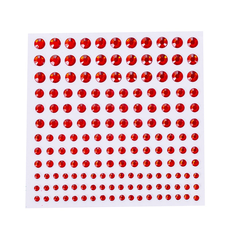 Acrylic Diamond Stickers DIY Masquerade Album Mobile Phone Gem Diamond Sticker Cross-Border Crystal Sticker