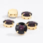 8/10mm 50pcs Round Rhinestones With Golden Claw for Dress Sew On Crystal Stone for Crafts Rhinestones Embellishments