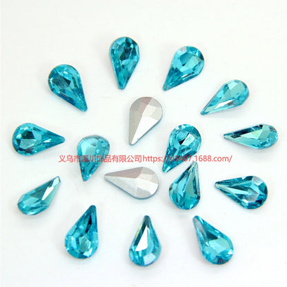 10pcs Diamond Crystal Glass Rhinestone Diy Material Mobile Phone Accessories