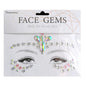 Tattoo Sticker Face Rhinestone Diamond Forehead Stickers Creative Stage Beauty Stickers Face Pasters