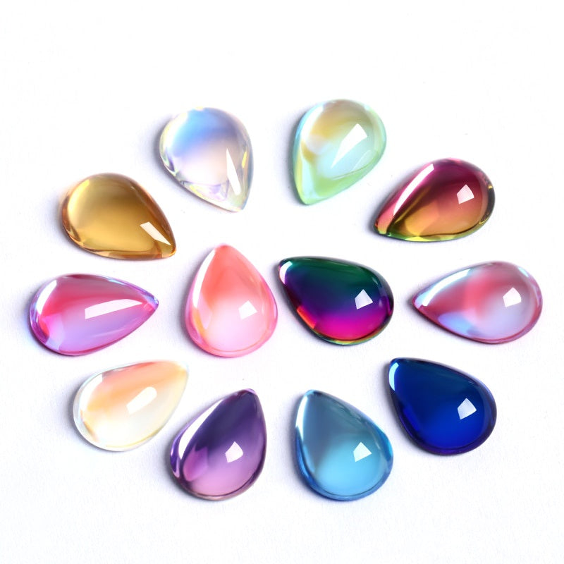 10pcs TonyBead K9 Fancy Rhinestones Glass Drop Tear Diamond Stones Strass Rhinestones Stone Sewing Ornaments Bright for Accessories
