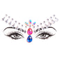 EDM Electronic Music Festival Face Pasters Eyebrow Stick-on Crystals Resin Drill Carnival Diamond Sticker Masquerade Face Decoration