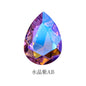 Rhinestones 10PCS Glass Water Drop Crystal Mobile Phone Diy Accessories Hair Accessories Handmade