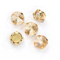 Round 8/10/12/14/16/18mm Glass Rhinestones With Claw Sew On Crystal Stone Strass Diamond For Clothes Needlework DIY