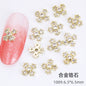 New Alloy Zircon Nail Accessories DIY Nail Paste Luxury Accessories
