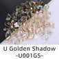 50pcs Flat Back Crystal Nail Parts Hearts 50 Pieces 3D Glass Rhinestones for Needlework Decoration Glitter Gems Design Fac