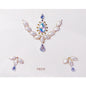 Tattoo Sticker Face Rhinestone Diamond Forehead Stickers Creative Stage Beauty Stickers Face Pasters