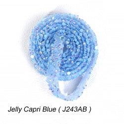 TonyBead Rhinestone Sticker, Rhinestone Banding Jelly Resin Rhinestones Strips for Clothing DIY Decoration