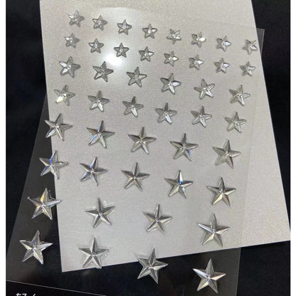 Children's Stage Performance Face Stickers Stickers Crystal Eyes Rhinestone Stickers Swarovski