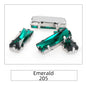 Rectangle 5x10 5x15 7x21mm Glass Crystal Sew On Rhinestones With Silver Claw Handicrafts Glitter Stones For Dress Beeds