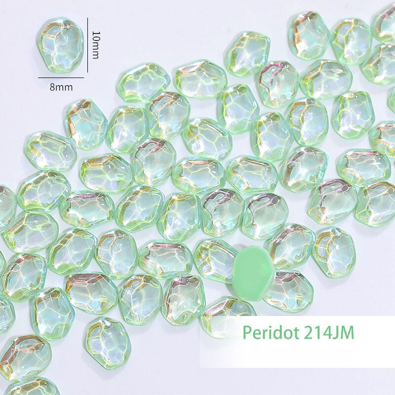 TonyBead 50PCS Decorations Art Nails holographic Accessories Rhinestones Glitters Cute Parts Stones For Gluing Stones Material Gems 3D