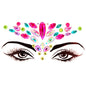 EDM Electronic Music Festival Face Pasters Eyebrow Stick-on Crystals Resin Drill Carnival Diamond Sticker Masquerade Face Decoration