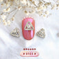New Designs Ppearl Nail Art Salon Supplies Zircon Diy 3d Metal Alloy Nail Art Charms Stickers