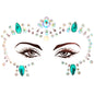 EDM Electronic Music Festival Face Pasters Eyebrow Stick-on Crystals Resin Drill Carnival Diamond Sticker Masquerade Face Decoration