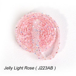 TonyBead Rhinestone Sticker, Rhinestone Banding Jelly Resin Rhinestones Strips for Clothing DIY Decoration