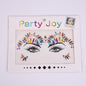 Electronic Music Festival Face Pasters Children's Stage Performance Face Stickers Stickers Crystal Eyes Rhinestone Stickers