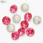 Pointback Crystal Loose Rhinestones for Clothes 20 Colors Mixed Gemstone Flower K9 Glass Strass Crystal Beads Glue on Nail Arts