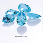 Pointback Drop Zircon Stones Colorful AB Color Jewelry Making Accessories Clear Bottom Pendant Rhinestones Crystal Strass