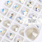 8mm Round Rhinestones Pointback Crystal Strass Garments Decoration DIY Rhinestones Glue On Bags Wedding Dress Decoration Stones