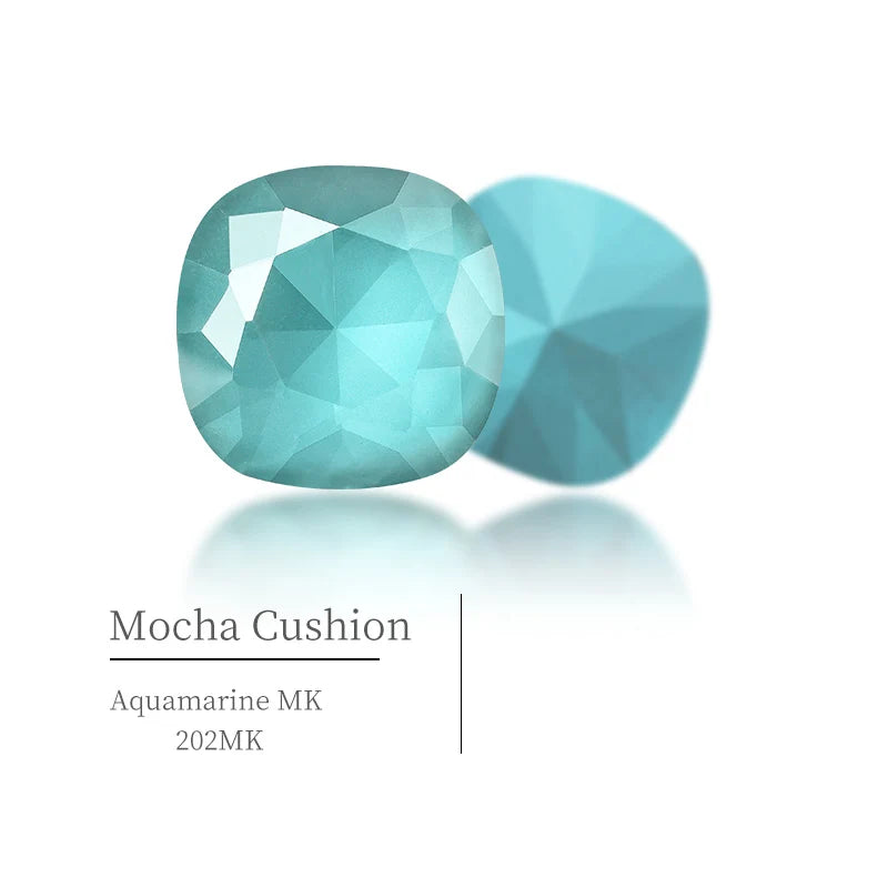 8-12mm Square Shape Mocha Rhinestones Pointback Glass Strass Crystal New Arrival Glue On Nails Loose Stones Rhinestones