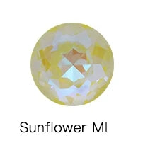 20pcs Gemstone Flower Shiny MI Crystal Loose Rhinestones K9 Glass Strass Crystal Small Beads Glue on Clothes Nail Arts