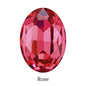 Oval Jewelry Accessories Colorful Violet Light Siam Piontback Loose Rhinestones K9 Glass Strass Crystal Glue on Clothes