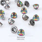 Round Shape Hole Rhinestones Bracelets Jewelry Accessories Hole Beads DIY Art Crystals Stones Fancy Stones Crystal