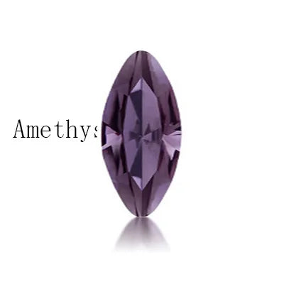 Navette Shape Fancy Stones Blue Color Pointback Strass Rhinestones 7x15mm Glue on Stones Shiny Loose Rhinestone