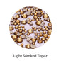 1440 Pcs Rose Gold Round Shape Glue On Nails Rhinestones Non Hotfix Strass DIY Crystals Bags Decorations  Stone