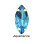 50pcs All Size Nevatte Crystal Glass Sew on Rhinestones with Golden Claw Stones for Craft Diy Clothing Shoes Bag Decoration
