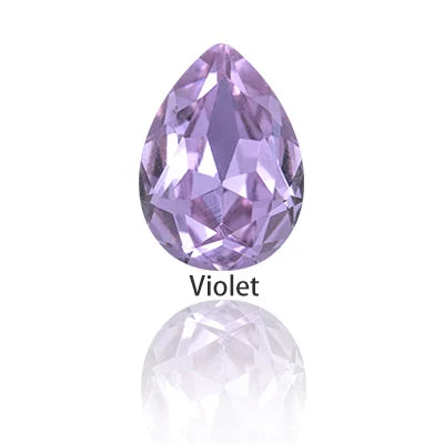 10Pcs Pointback Loose Drop Rhinestones for Nails Decoration High Quality K9 Glass Strass Crystals Stone for Jewelry Making