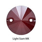 16 Colors Mix Mocha Series Colorful Round K9 Glass Rivoli Sew on Rhinestones Flat Back Strass Crystal Buttons Sew on Clothing - tony beads