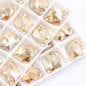 Flatback Sew on Rhinestones Glass Strass Crystal K9 Glass Rhinestones Sew on Clothes Decoration Sticker Rhinestones