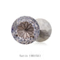 New Arrival 14mm Round Rhinestones Pointback Glass Rivoli Crystal Strass Flower Printing Inside Shiny Glue On Stones