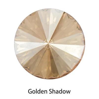 6-14mm Glitter Pointback Rhinestones AB Color Glass Strass Crystals For Needlework DIY Opal Color Rivoli Rhinestones