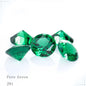 4-10mm Pointback Zirconia Rhinestones Round Shape Zircon Crystals Jewelry Stone Zirconia Colorful Glue On Strass