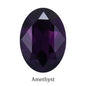 tony bead Oval Jewelry Accessories Colorful Violet Light Siam Piontback Loose Rhinestones K9 Glass Strass Crystal Glue on Clothes