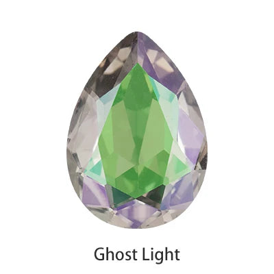 10Pcs Pointback Loose Drop Rhinestones for Nails Decoration High Quality K9 Glass Strass Crystals Stone for Jewelry Making